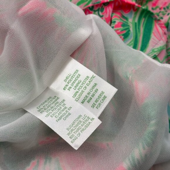 🆕 LILLY PULITZER 🧿 NWT Taviana Stretch Dress Coming in Hot Blue Horizon, Sz 10 - Picture 15 of 15